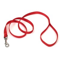 Coastal Training Lead повідець для собак, нейлон, 1,5 см Х1, 8 м, червоний.